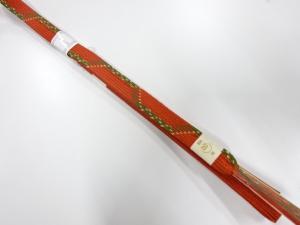 未使用品　正絹　高麗　手組帯締め
